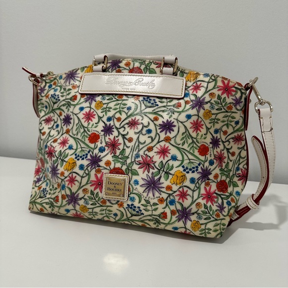 Dooney & Bourke Handbags - Dooney & Bourke Multicolor Floral Crossbody Bag